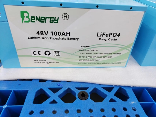 48 Volt-Lithium Ion Battery 100AH Lifepo4 mit Bluetooth-Funktion