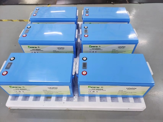 Wieder aufladbare Lithium-Batterie UN38.3 RV Lifepo4 Batterie-12V 400Ah IP65 verpackt tiefen Zyklus