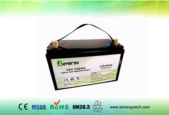 Tiefe Lithium-Batterien Zyklus RV LiFePO4 Batterie-IP65 12V 120AH für Wohnwagen